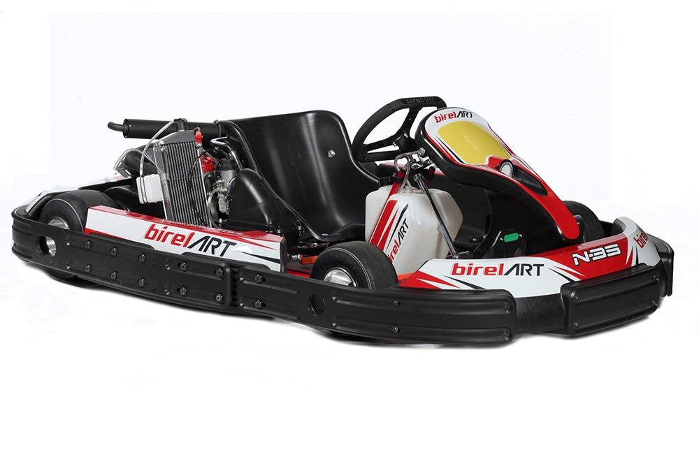 Birel N35-RS Kart in Seitenansicht